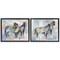 Stupell Industries Ambiguous Horse Visages 2pc Floater Framed Canvas Wall Art Set Design by Ethan Harper